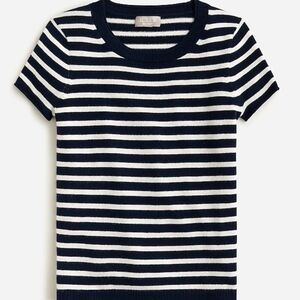 NWT (New With Tags) JCREW "Relaxed Cashmere Tshirt Sweater" 100% Cashmere, Small